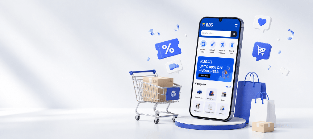 OneCloud BBS e-commerce storefront and mobile shop
